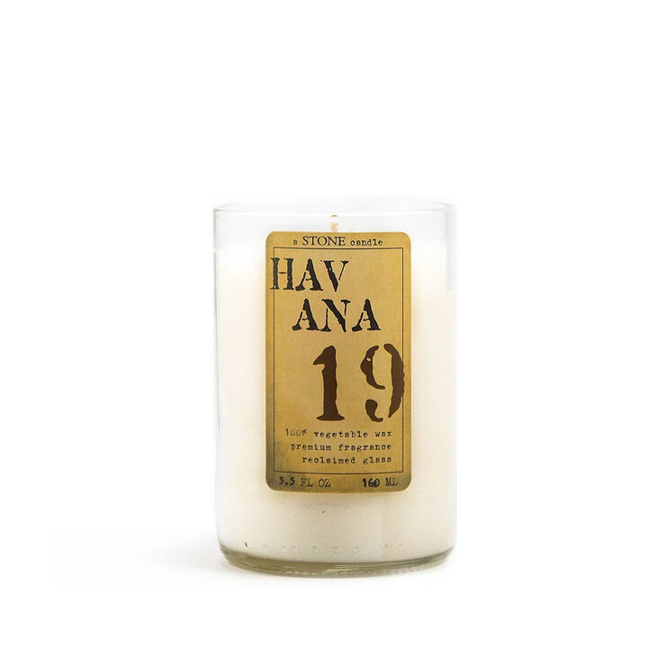 Reclaimed Bottle Candle Havana
