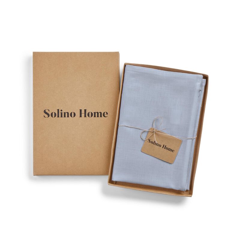 Solino Home 100% Pure Linen Pillow Cover - Montauk