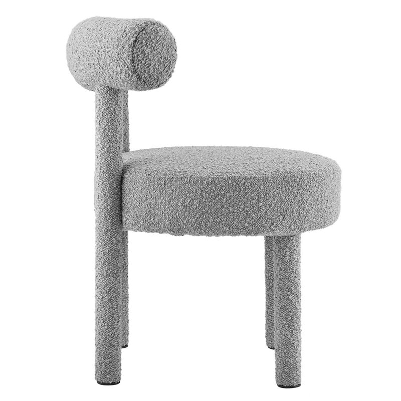 Toulouse Boucle Fabric Dining Chair image number 1