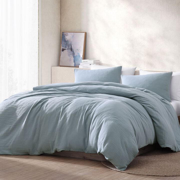 Cotton Gauze 4pc King Comforter Set