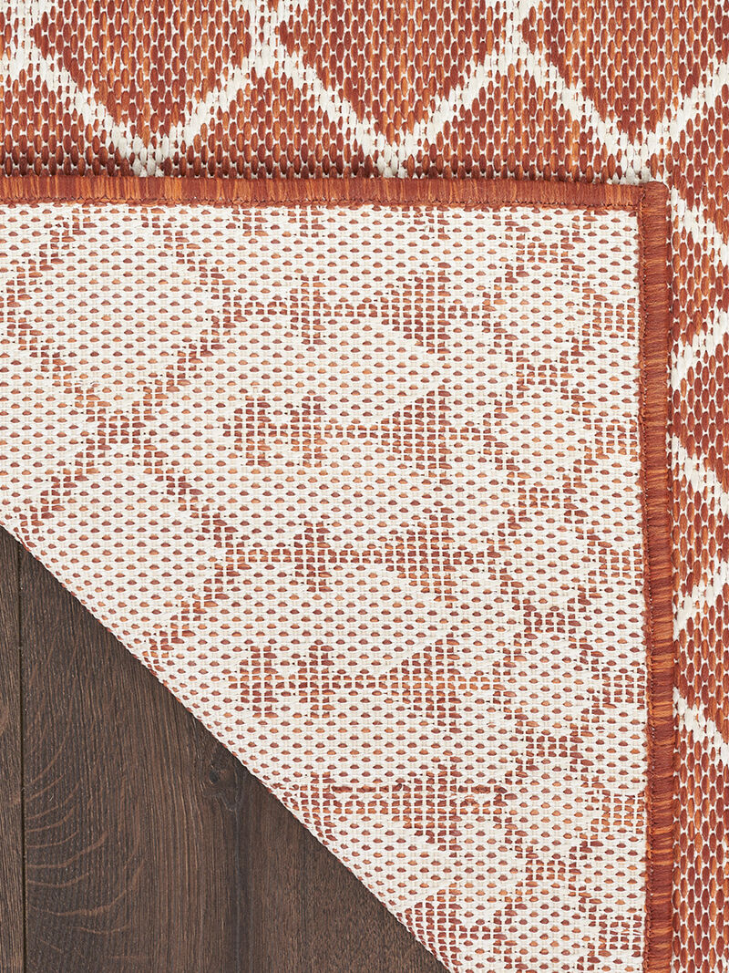 Positano POS02 Terracotta 2' x 6' Rug