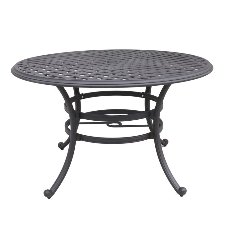 Round Dining Table, Espresso Brown