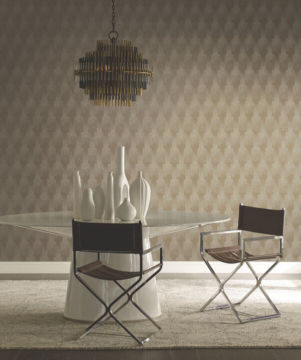 Flapper Metallic Wallpaper