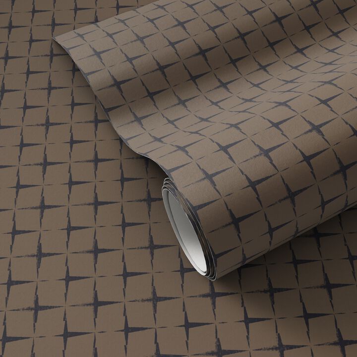 Blocking Wallpaper by Getty Images - Blocking Black & Tan II