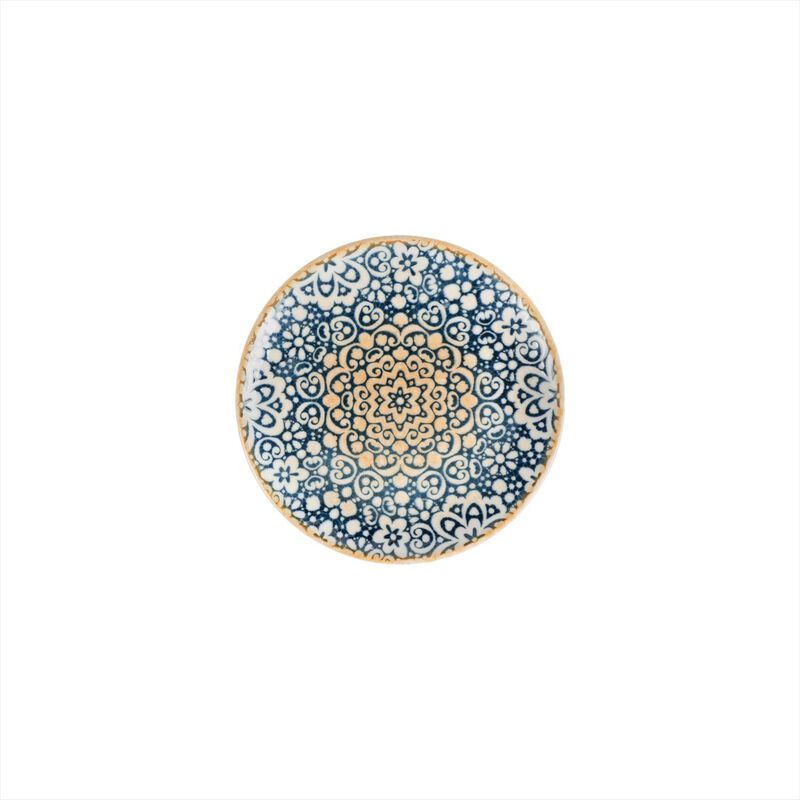 Alhambra dia.7.5" Round Decorated Porcelain Plate (Set of 4)