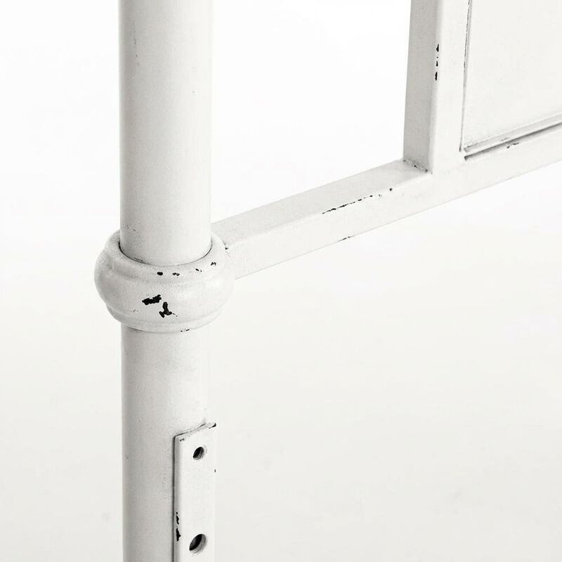 Liberty Furniture Distressed Metal Twin Headboard Vintage Style Metal Tube Frame image number 4