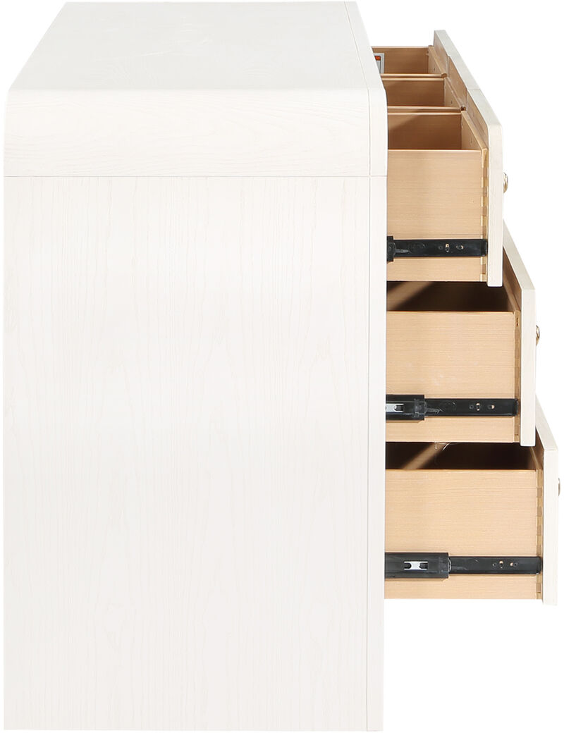 Meridian Furniture Siena White Dresser image number 5