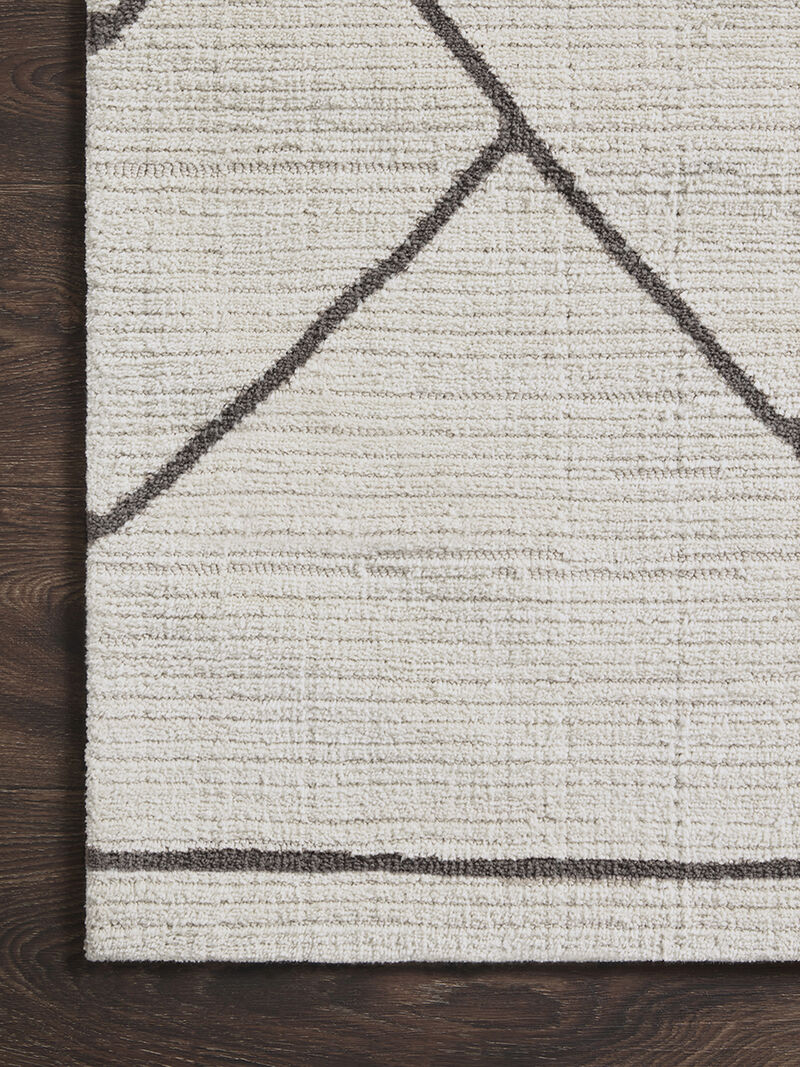 Logan LOG01 Ivory 7'9" x 9'9" Rug by Magnolia Home by Joanna Gaines