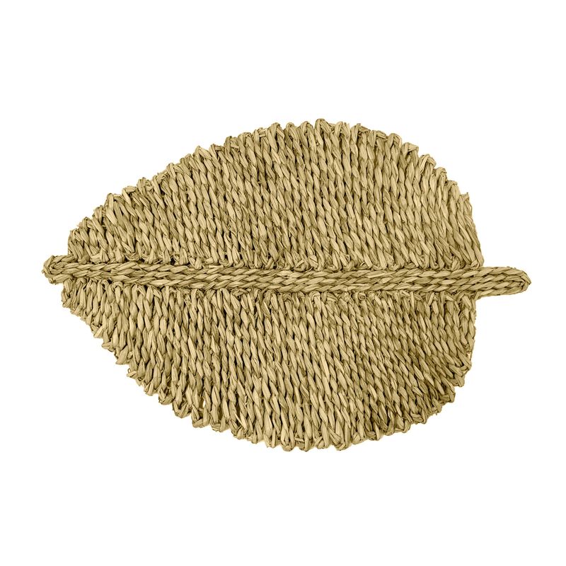 Leaf Natural Seagrass Placemat - Set of 4 image number 0