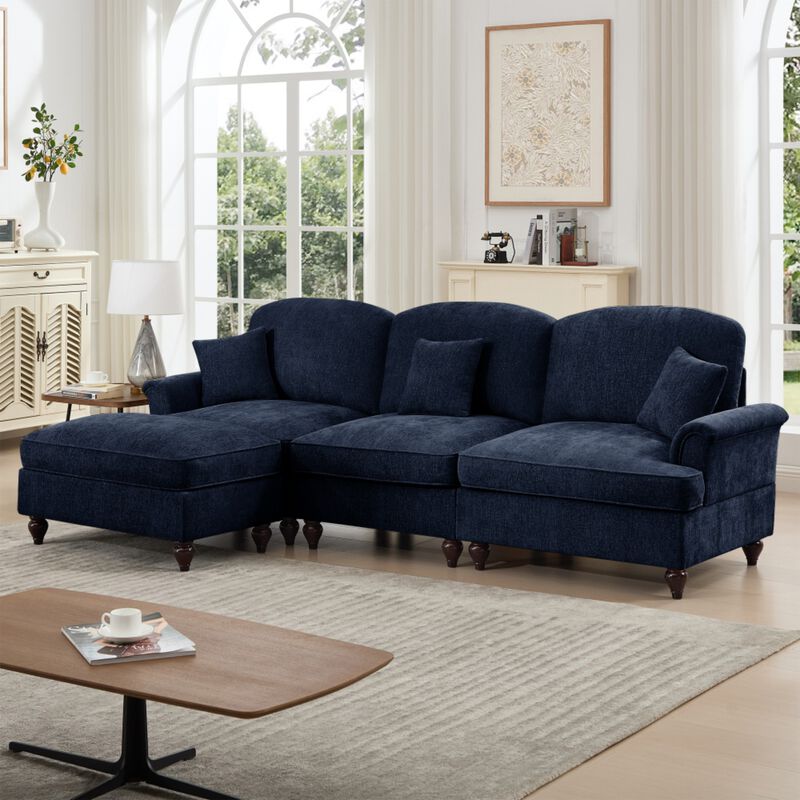 Kaxnir Mid-Century Modern L-Shaped Sectional image number 3