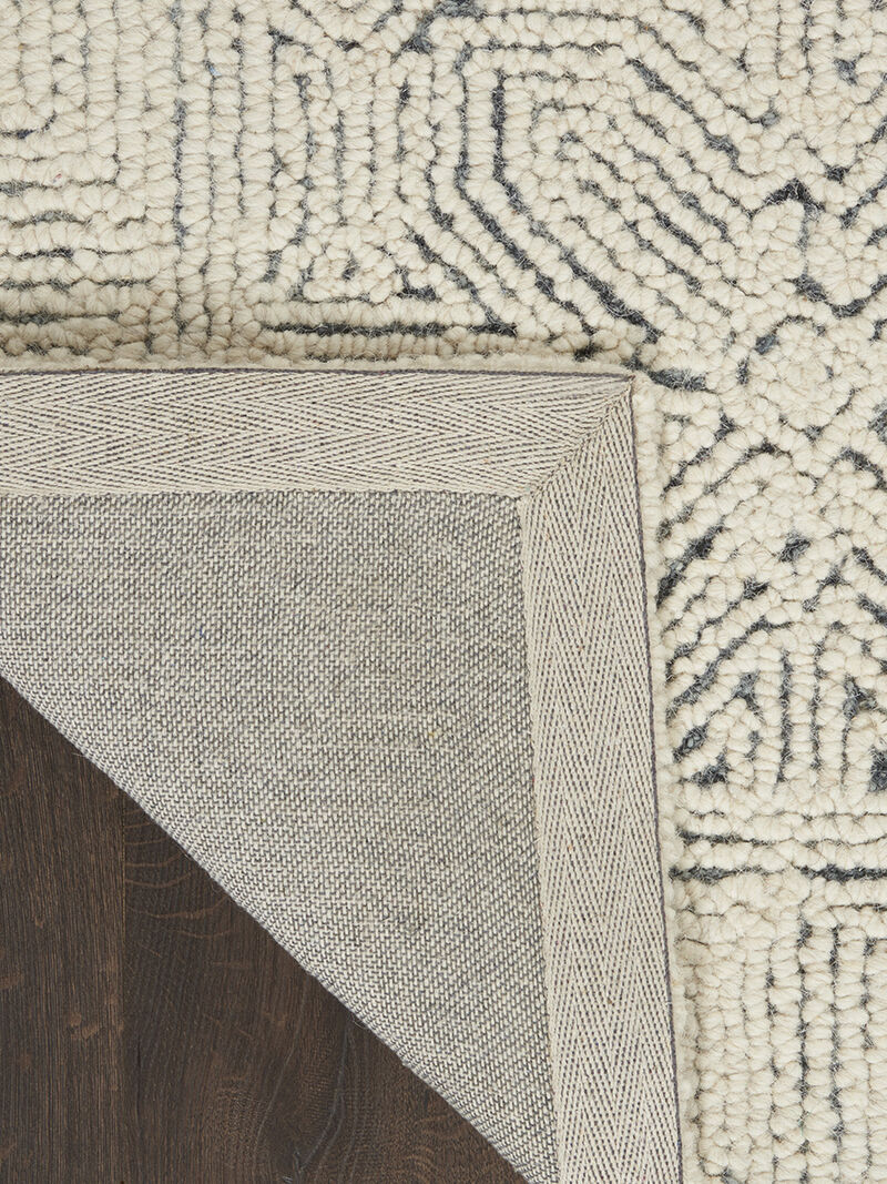 Colorado CLR05 Ivory/Navy 7'9" x 9'9" Rug