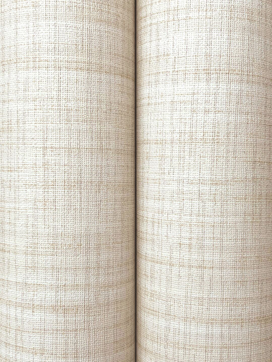 Down To Earth Cream Striated Wallpaper