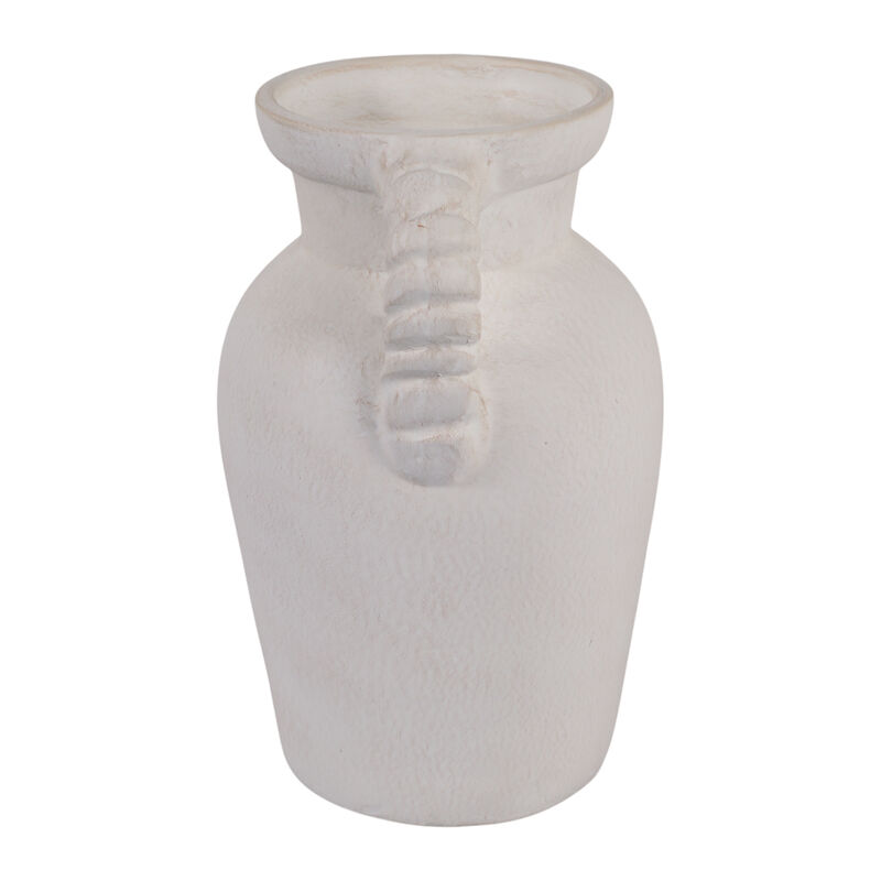 Twisted Handle Terracotta Vase image number 2