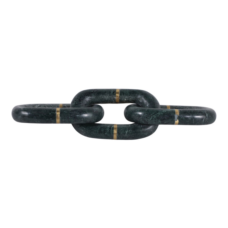 Marble Chain W/ Brass Inlay image number 3