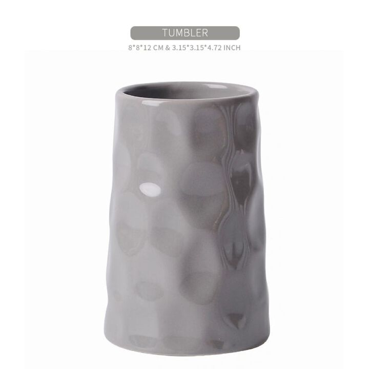 BosilunLife Bring Nature Inside Liquid Bathroom Set Recycled Eco-Clay