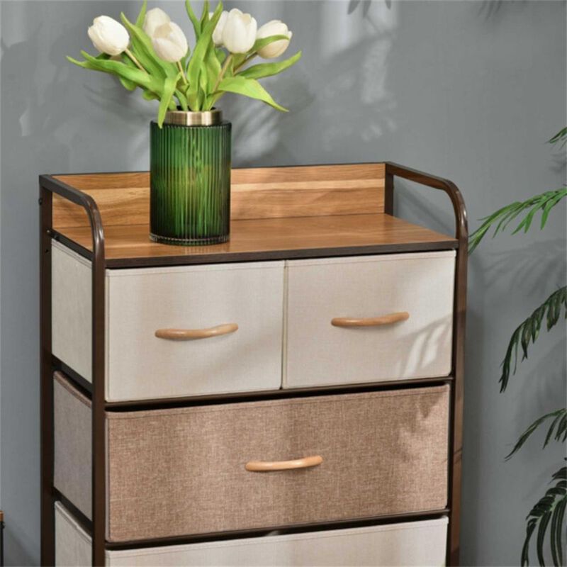 Stylish Chester Dresser with Drawers and Storage Compartments