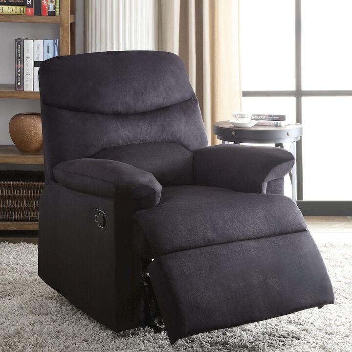 Plethoria Home Pillow Top Arms Recliner with Tufted Back