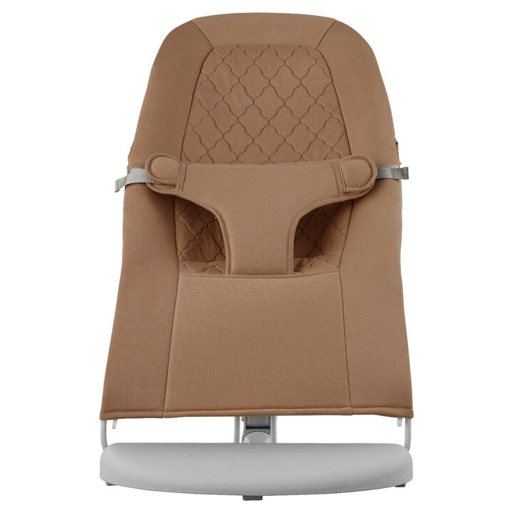 Baby Bouncer Folding Bouncer Seat Chair for Babies with 2 Reclining Angles