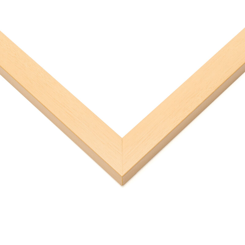 12x12 Wood Collage Frame with a Black Mat for 4x6 Pictures