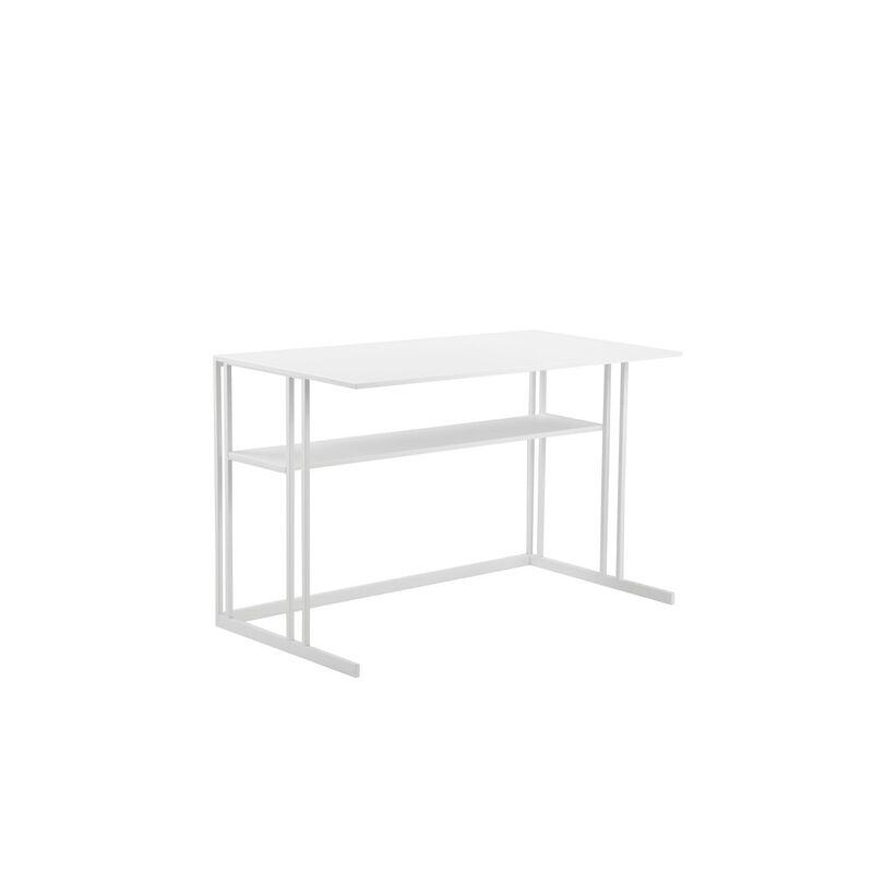 Pangea Home Miley Desk Metal White