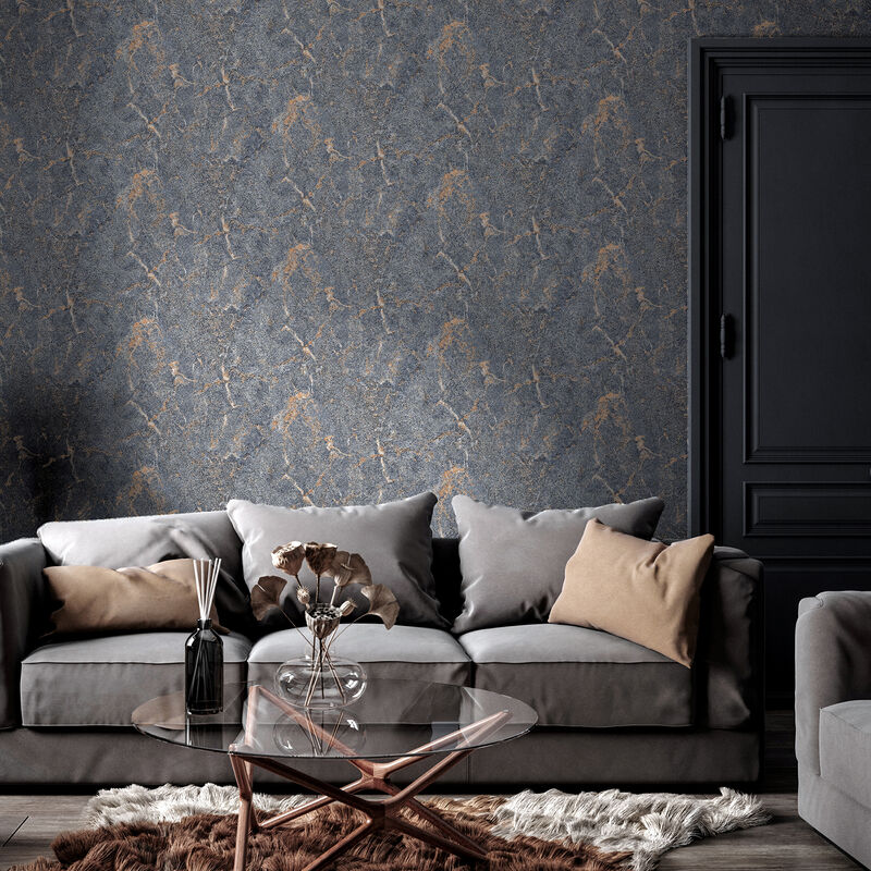 Darcel Grey Granite Wallpaper image number 4