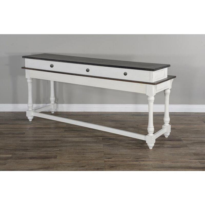 Sunny Designs Carriage House Console Bar Table