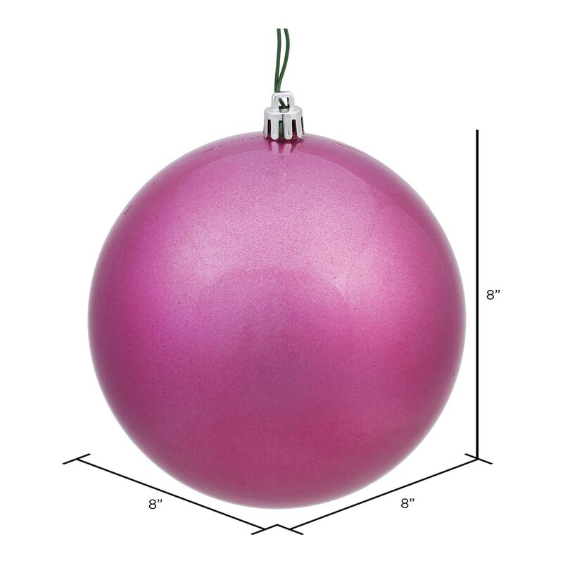 Vickerman Mauve Candy Ball UV Drilled Cap - image number 1