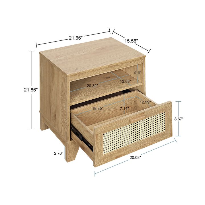 Sheridan Brown Nightstands (Set of 2)