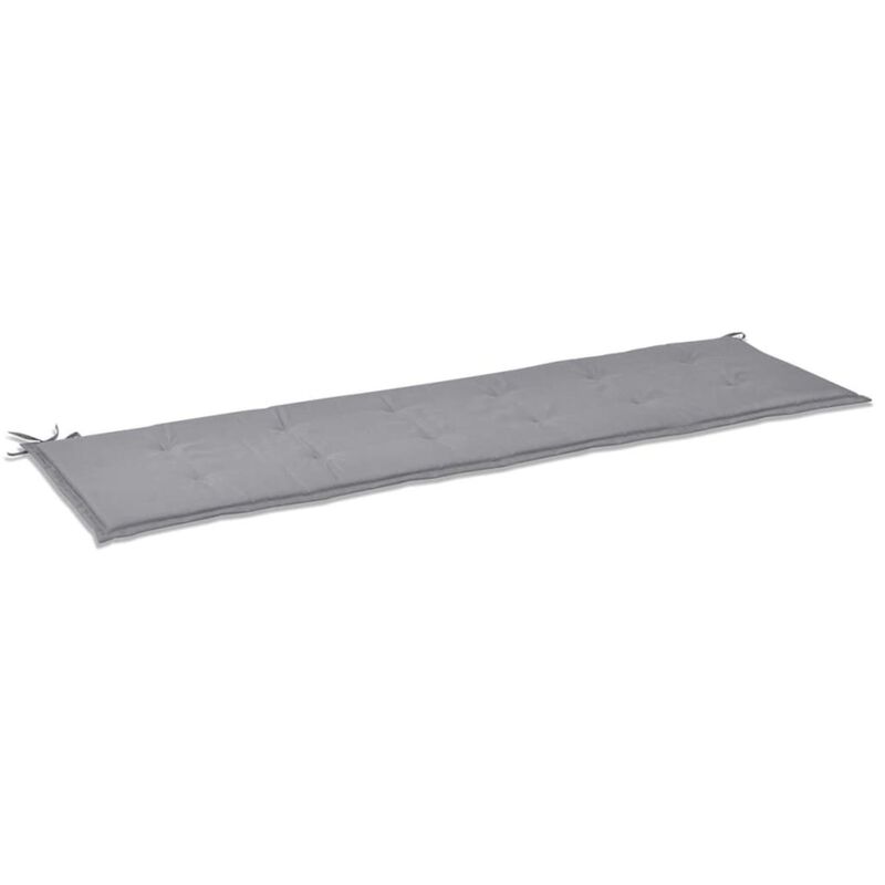 vidaXL Garden Bench Cushion Gray 70.9"x19.7"x1.18"