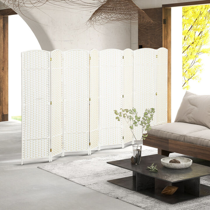 Hivvago Folding Room Partition with 8 Panels for Privacy