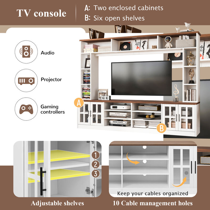 Mukjur Wall Unit TV stand image number 7