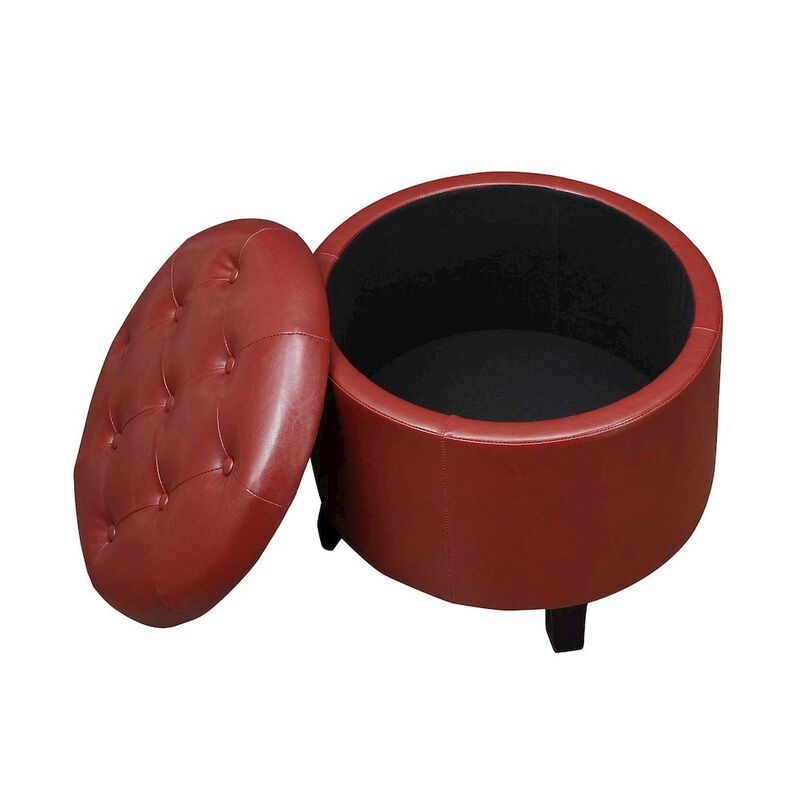 Convience Concept, Inc. Designs4Comfort Round Storage Ottoman
