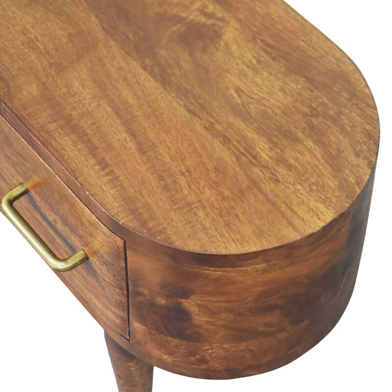 Artisan Furniture Solid Wood Valenza Media Unit, Brown image number 4