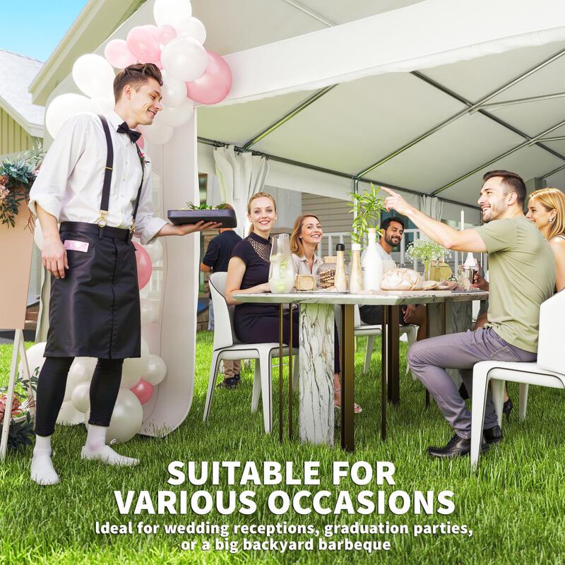 Hivvago 19.5x39 Large Party Canopy Tent for Outdoor Events image number 3