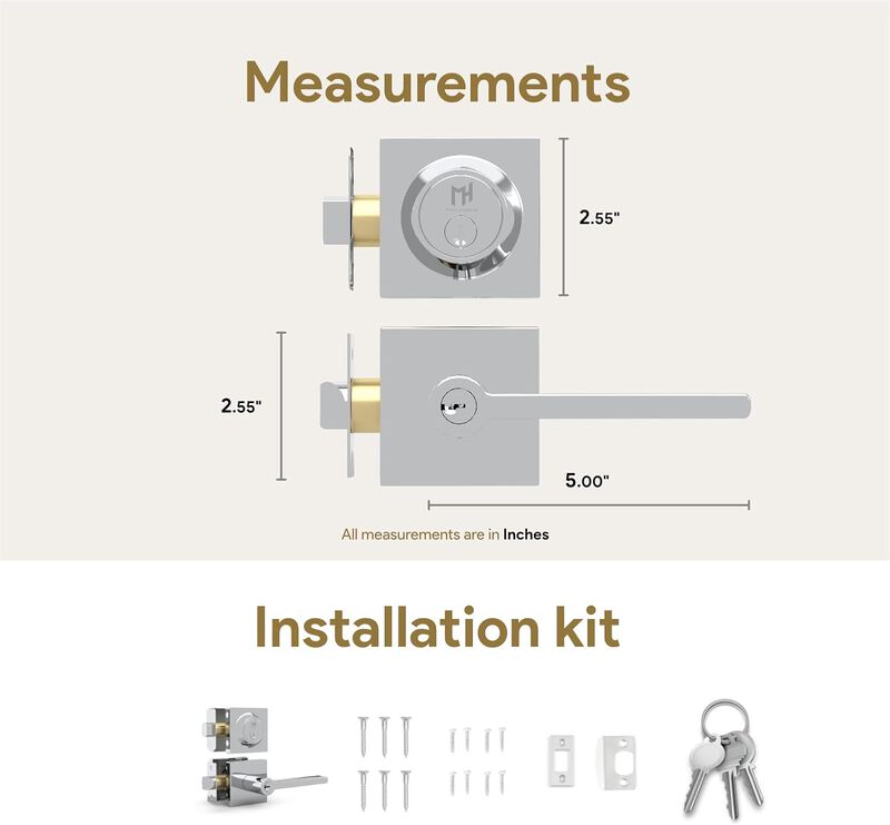 Mega Handles | Prime Lever and Deadbolt Combo