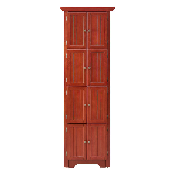 Donkra Corner Kitchen Pantry Storage Cabinet