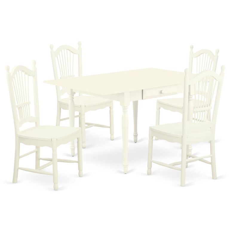 Dining Room Set Linen White
