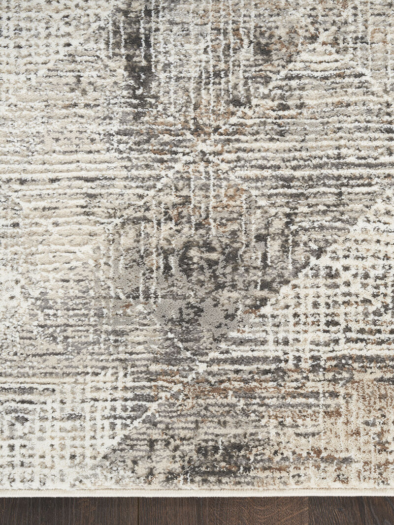 Sustainable Trends SUT08 Ivory/Multicolor 5'3" x 7'3" Rug