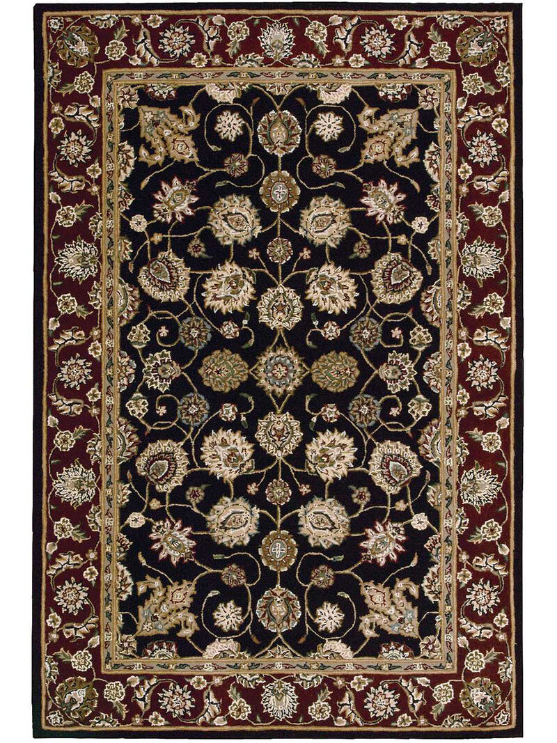 Nourison 2000 2017 Black 3'9" x 5'9" Rug