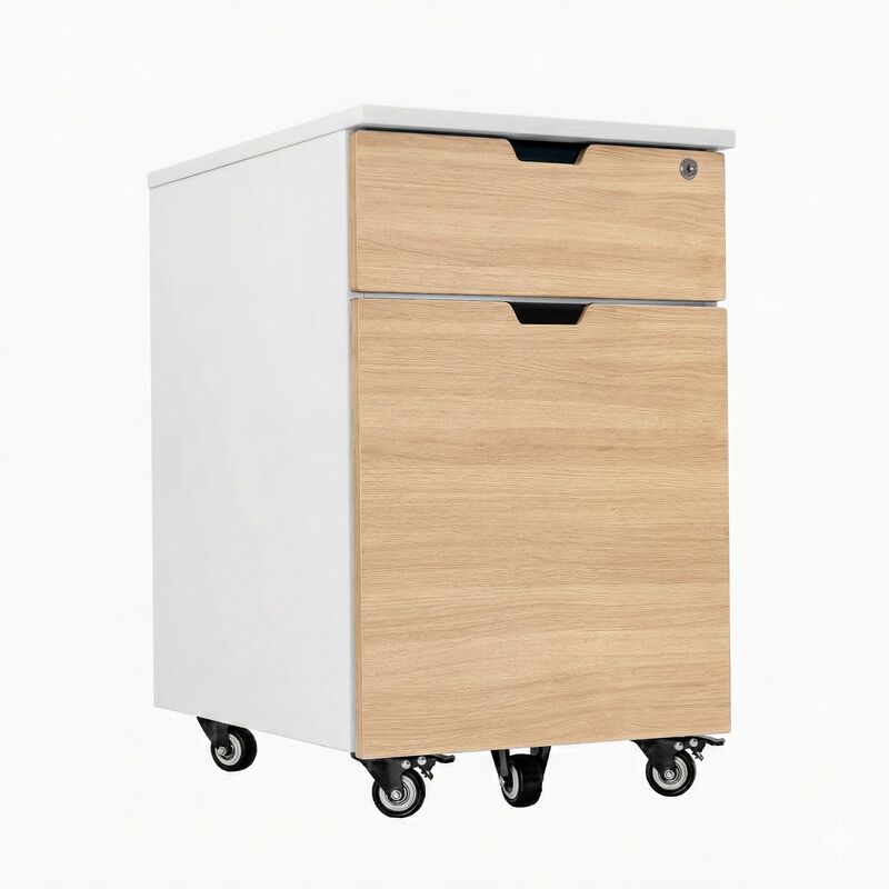 Desky Wooden Minimal Filing Cabinet image number 0