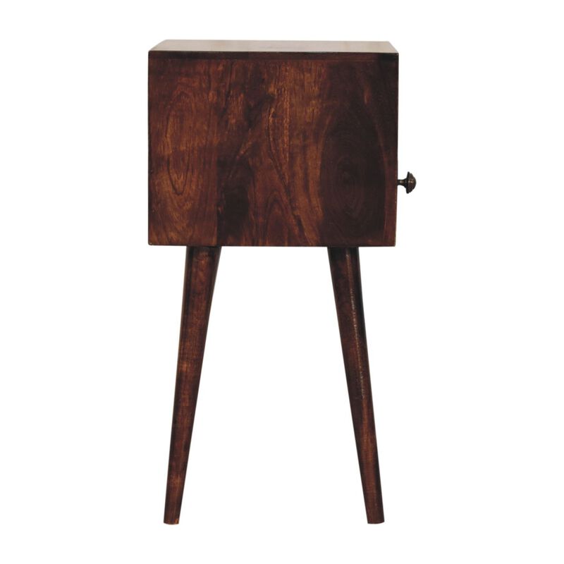 Artisan Furniture Solid Wood Mini California Walnut Bedside