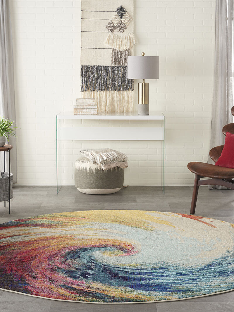 Celestial CES07 Wave 7'10" x 10'6" Rug