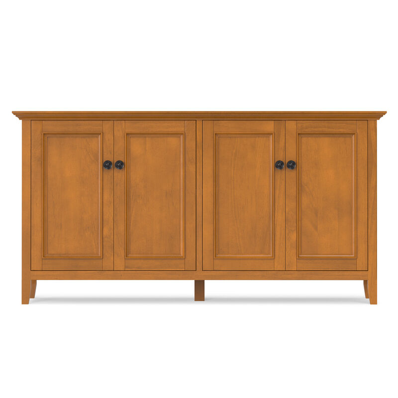 Simpli Home Amherst Wide 4 Door Storage Cabinet image number 2