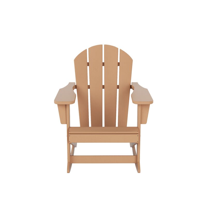 WestinTrends Outdoor Rocking Poly Adirondack Chair (Set Of 4)