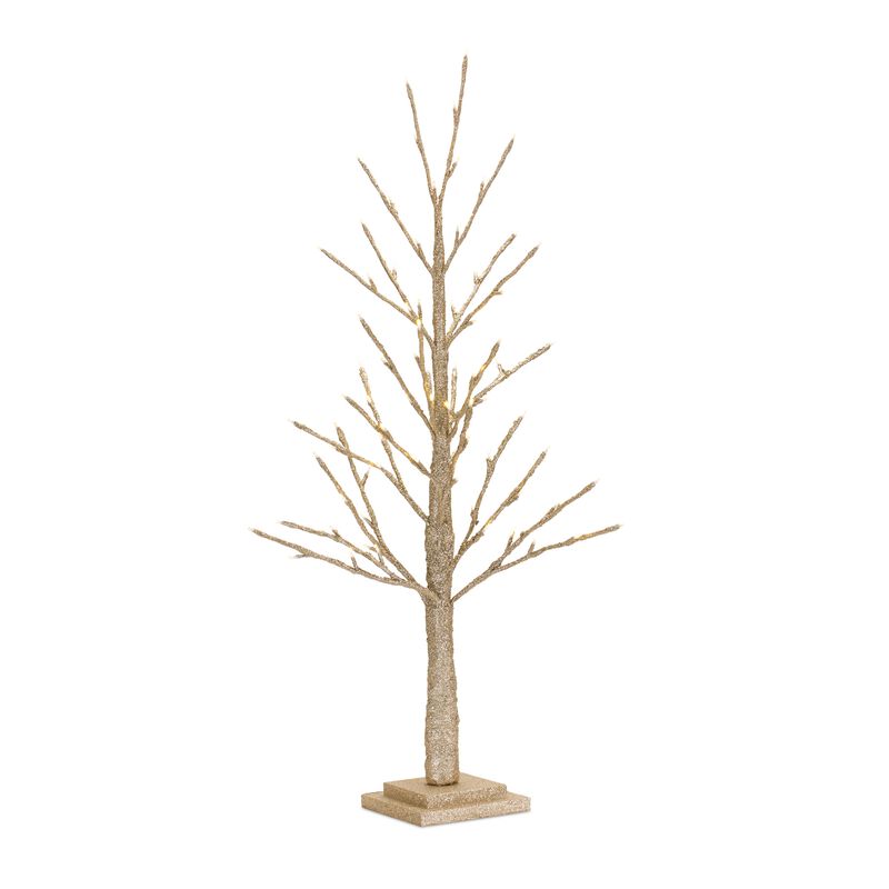 LED Lighted Twig Tree – Holiday Decor for Home, Mantel, and Seasonal Winter Display