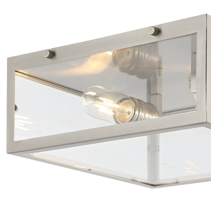 Grayson Metal/Glass LED Flush Mount
