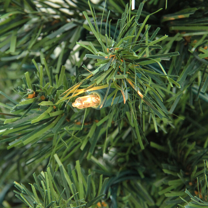 4' Pre-Lit Niagara Pine Medium Artificial Christmas Tree  Clear Lights
