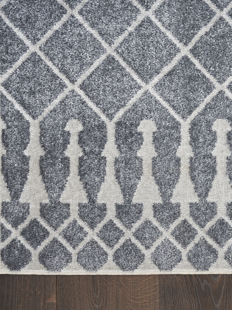 Astra Machine Washable ASW10 Denim 2'2" x 8' Rug