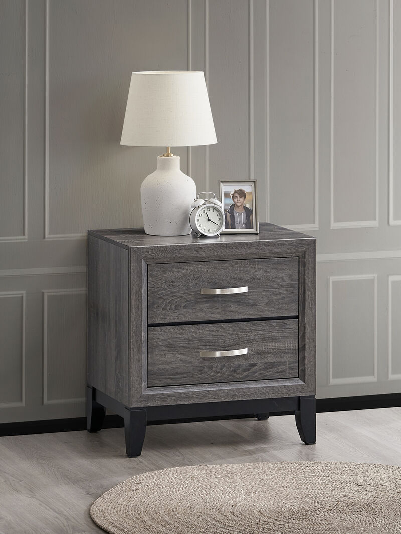 Glasgow 2-Drawer 24 in. W Nightstand