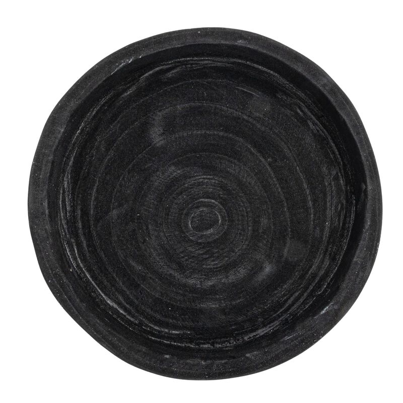 Paulownia Wood Pedestal Tray image number 2